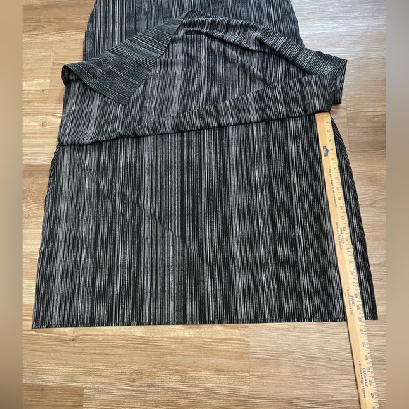 ATHLETA Arrival Maxi Dress Amara Stripe Black White Sz L - Picture 5 of 10